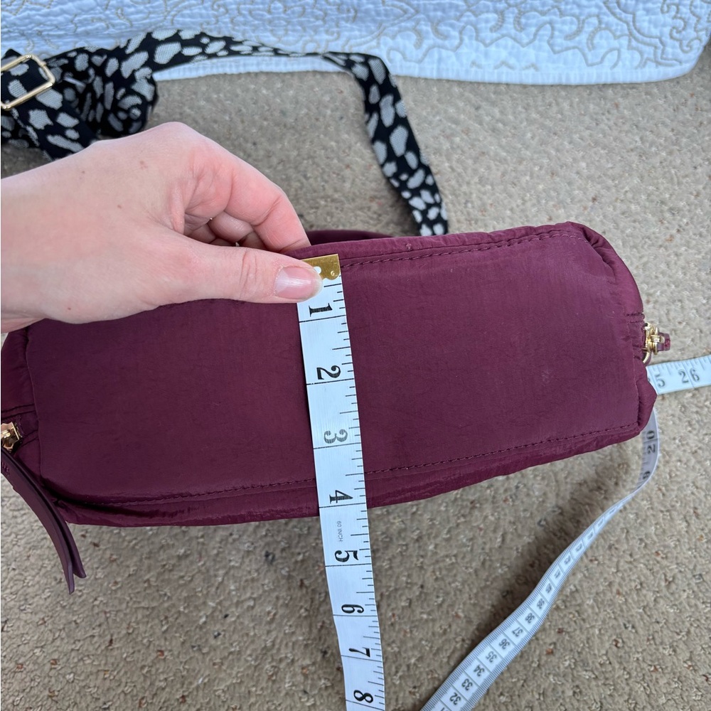 Stella & Dot Zip It Crossbody-Oxblood Burgundy - Picture 15 of 15